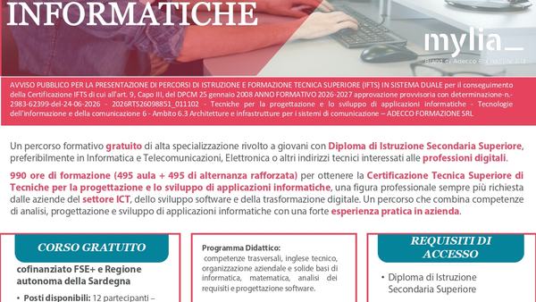 Athlos è partner del nuovo percorso IFTS per Tecniche di Progettazione e Sviluppo di Applicazioni Informatiche